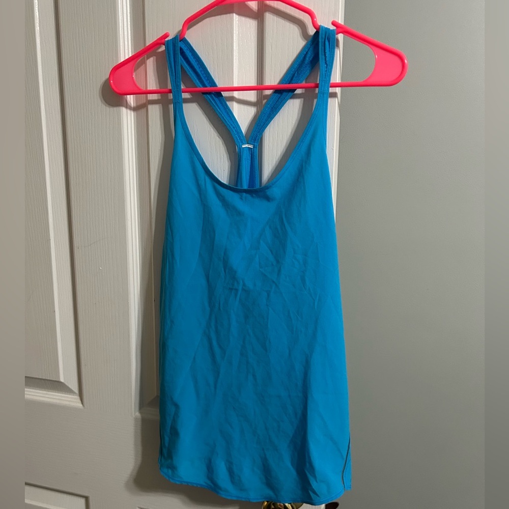 Lululemon blue tank top. Never worn.